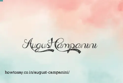 August Campanini