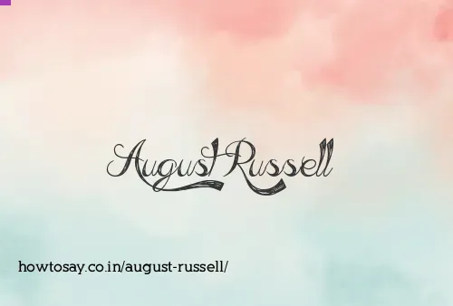 August Russell