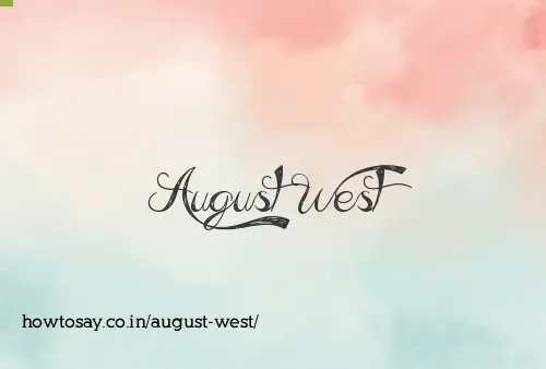August West