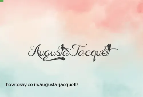 Augusta Jacquett