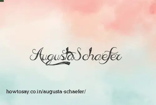 Augusta Schaefer