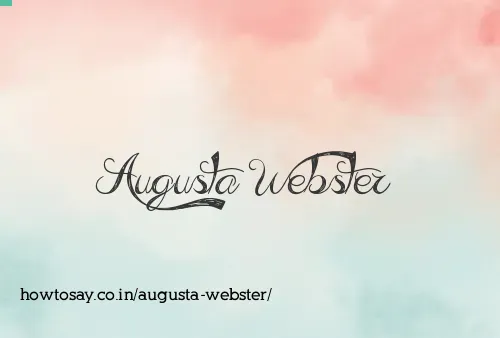 Augusta Webster