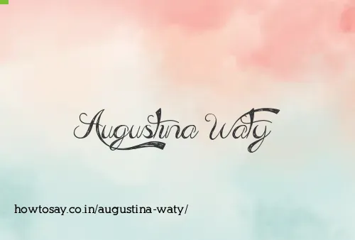 Augustina Waty