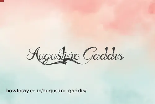 Augustine Gaddis
