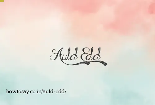 Auld Edd