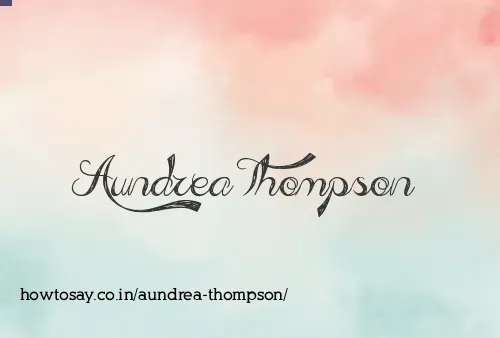 Aundrea Thompson