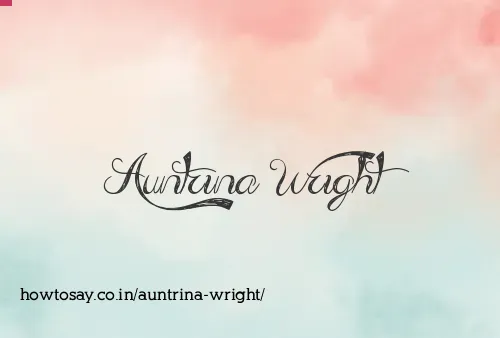 Auntrina Wright