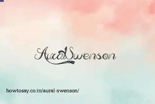 Aural Swenson