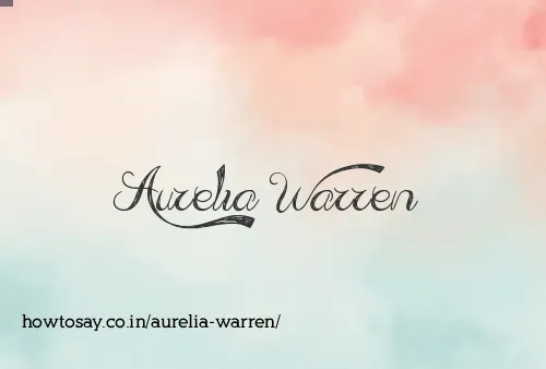 Aurelia Warren