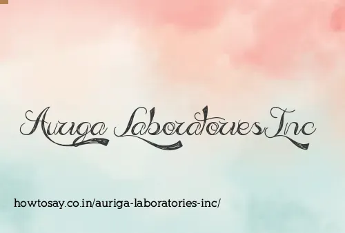 Auriga Laboratories Inc