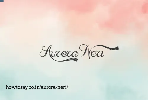 Aurora Neri