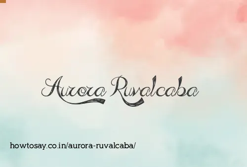Aurora Ruvalcaba