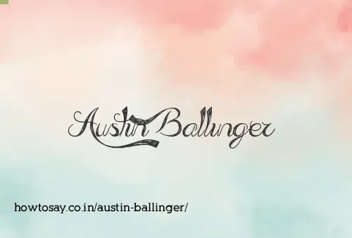 Austin Ballinger