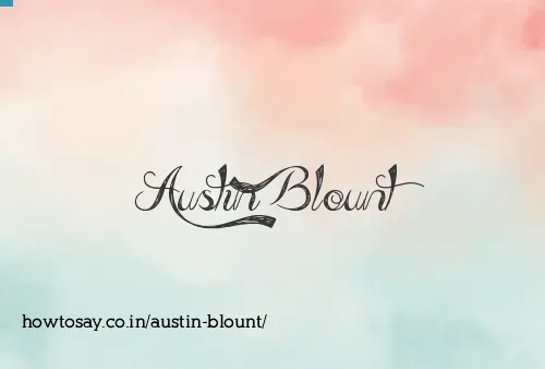 Austin Blount