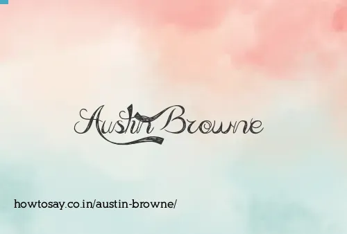 Austin Browne