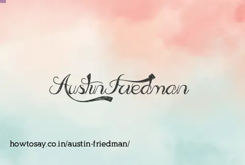Austin Friedman