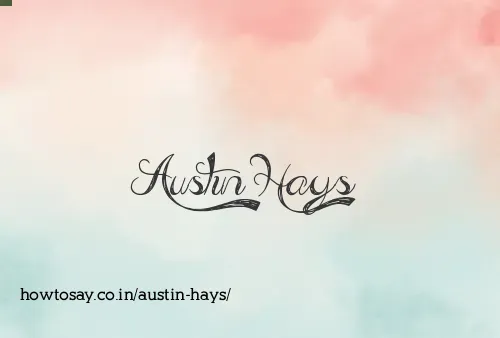 Austin Hays