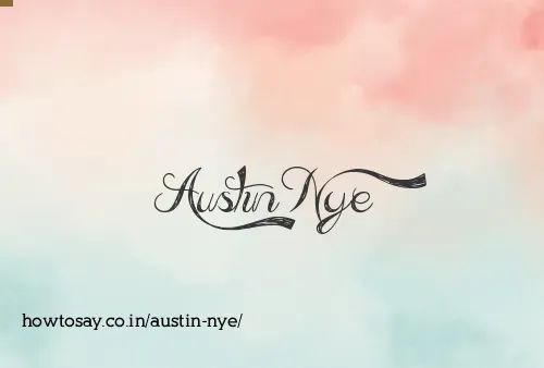 Austin Nye