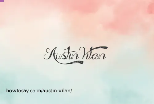 Austin Vilan