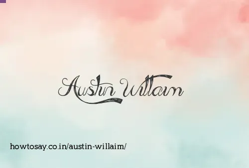 Austin Willaim