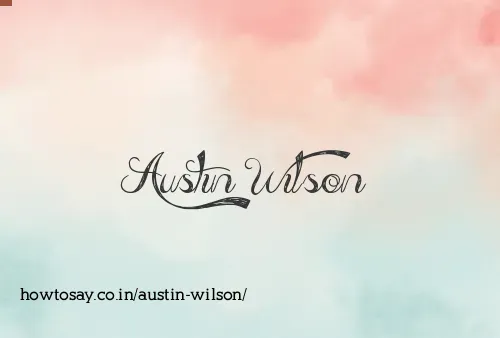 Austin Wilson