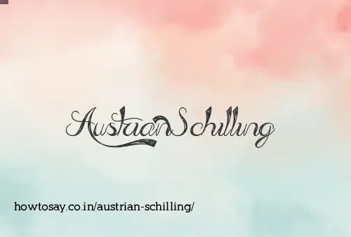 Austrian Schilling