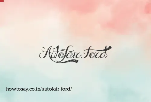 Autofair Ford