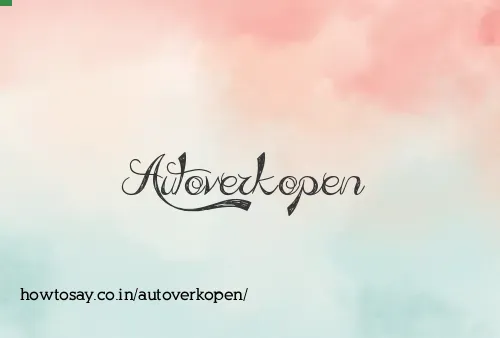 Autoverkopen