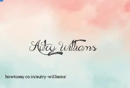 Autry Williams