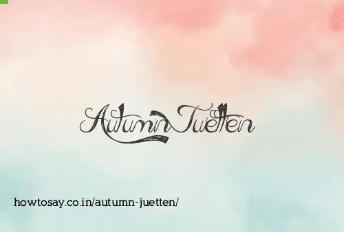 Autumn Juetten