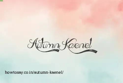 Autumn Kaenel