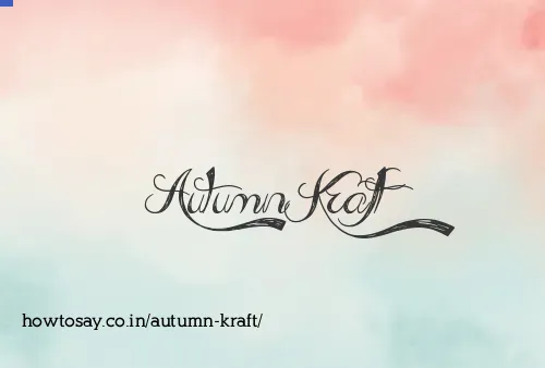 Autumn Kraft