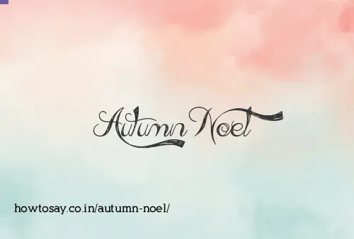Autumn Noel