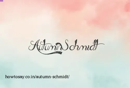 Autumn Schmidt