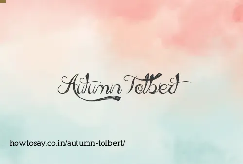 Autumn Tolbert