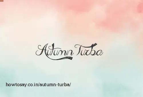Autumn Turba