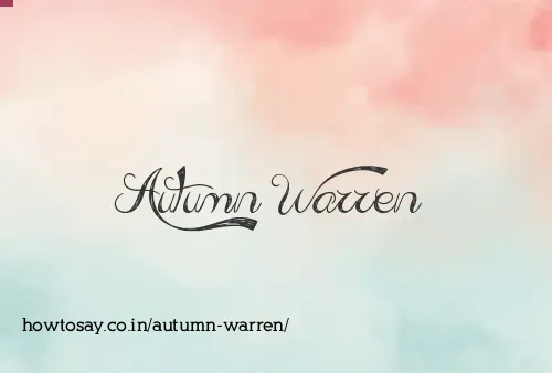 Autumn Warren