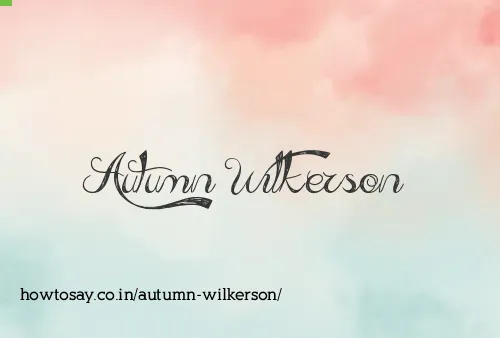 Autumn Wilkerson
