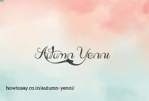 Autumn Yenni