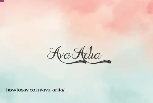 Ava Arlia