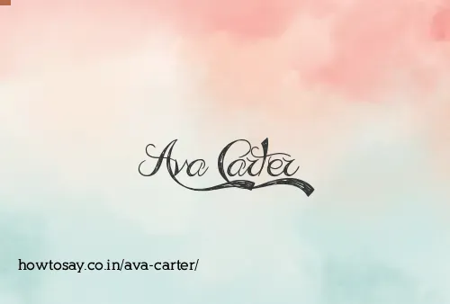 Ava Carter