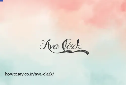 Ava Clark