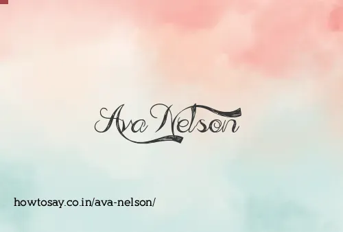 Ava Nelson