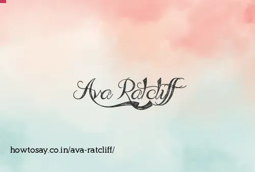 Ava Ratcliff
