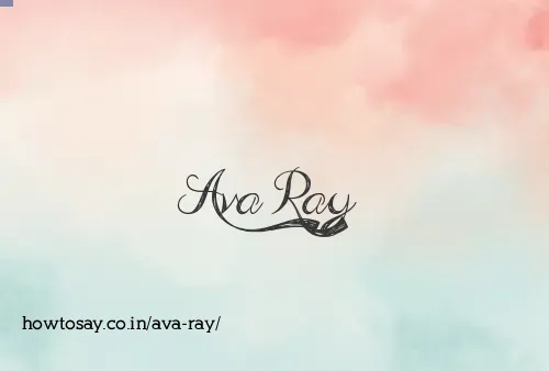 Ava Ray