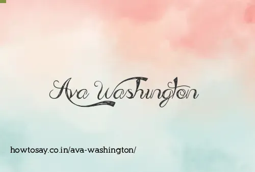Ava Washington