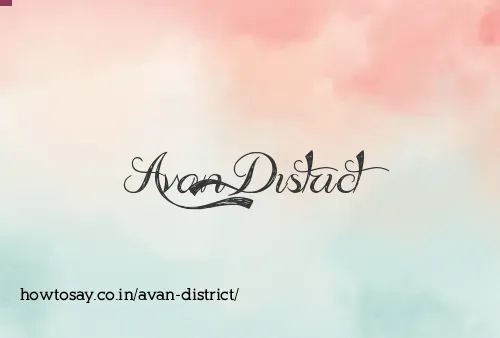 Avan District