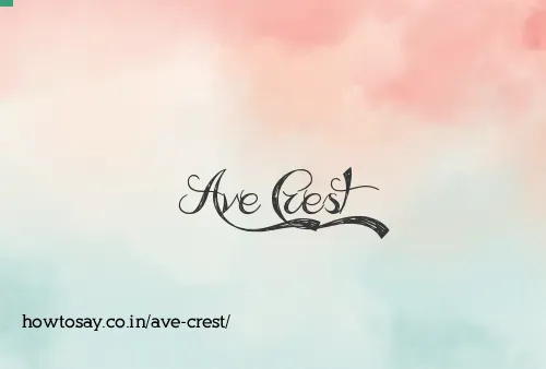 Ave Crest
