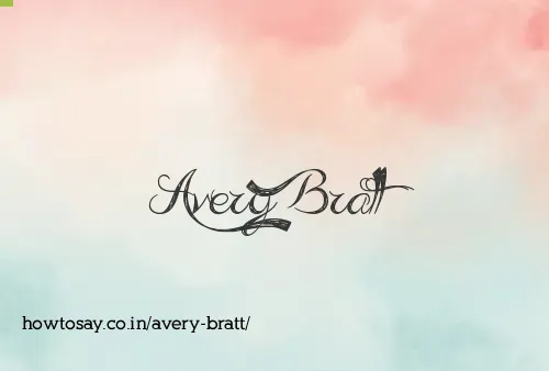 Avery Bratt