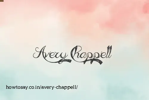 Avery Chappell